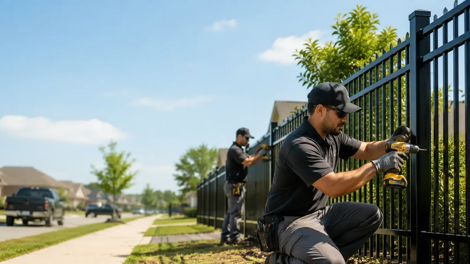 Metal Fence Installation in Bear Lake, MI